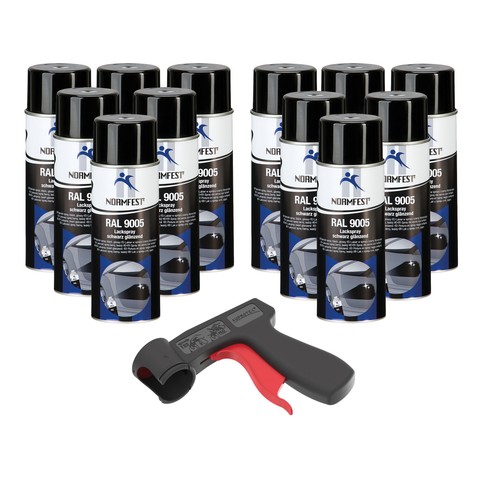 Normfest lackspray ral 9005 - lackspray,