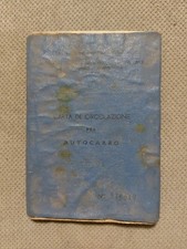 Libretto Carta di circolazione