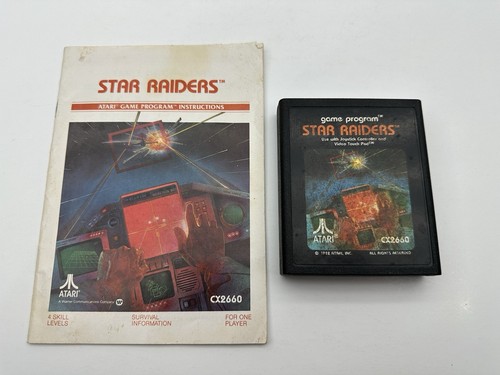 Star raiders atari - raiders, 2600