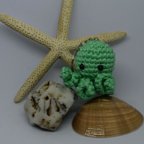 Portachiavi amigurumi forma - , di