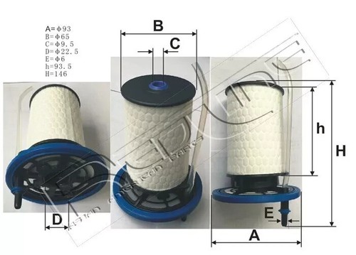 Filtro gasolio carburante fiat - carburante,