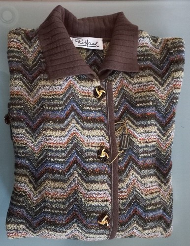 Cardigan lana alpaca con - in,