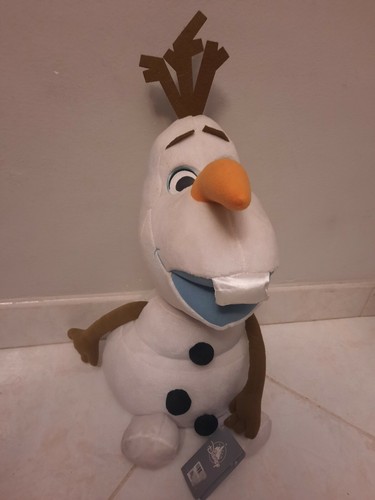 Peluche frozen pupazzo neve - peluche,