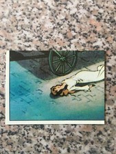 FIGURINA N.77 LADY OSCAR ALBUM PANINI 1982 ORIGINALE NUOVA CON VELINA