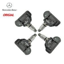 4x Sensore pressione pneumatici originale Mercedes TPMS A0009050030 A0009053907 A0009057200