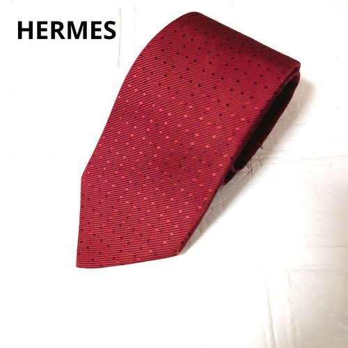 Cravatta usata hermes red dot - cravatta,