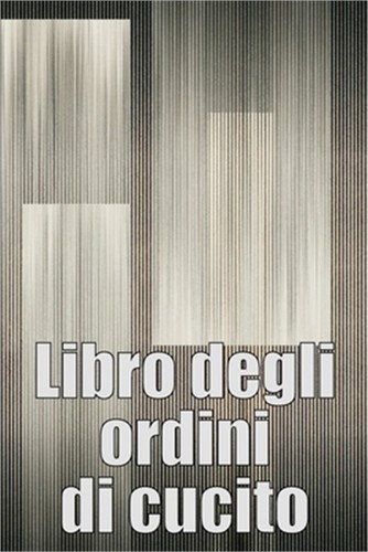 Libro degli ordini cucito - libro, di