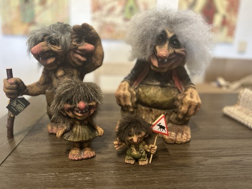 Handcrafted nyform trolls - handcrafted,