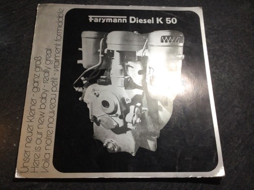 Farymann diesel k50 series - k50,