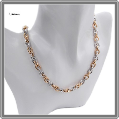 Collana catena girocollo - girocollo, in