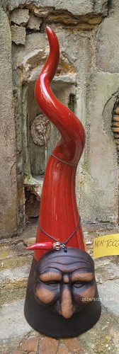 Corno portafortuna napoletano - portafortuna,