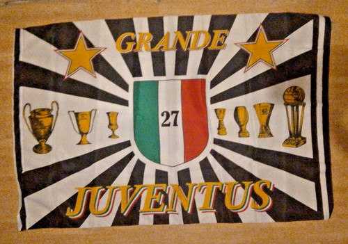 Bandiera juventus campione - juventus,