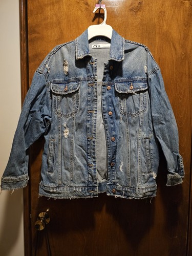 Giacca jeans zara oversize - jeans,