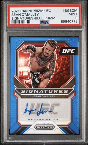 2021 ufc prizm sean malley - sean, o'malley