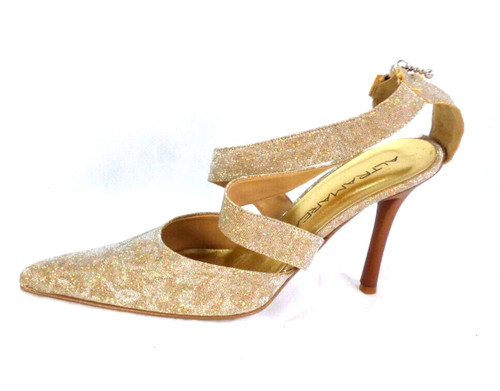 Scarpe vintage oro - , glitter