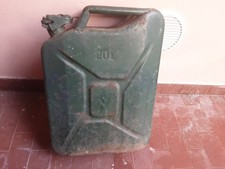 TANICA IN METALLO 20 LT RIPORTA LA DATA 1983 PIUTTOSTO PESANTE COSI COME IN FOTO