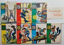 KIRBI FLINT Serie Completa 1/7 Poster allegato DARDO 1971 Edicola Blisterato