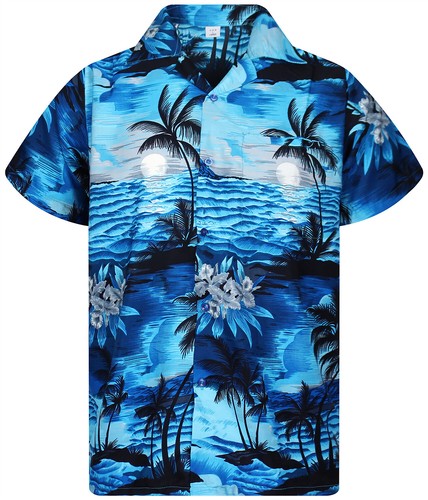 Camicia hawaiana surf - hawaiana, |