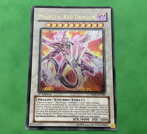 Majestic red dragon - yu-gi-oh!,