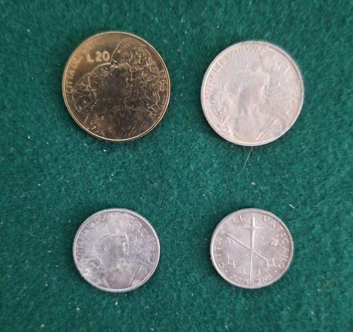Vaticano 1966 lotto monete - lotto,