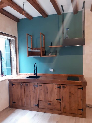Cucina legno gemona rustica - cucina,