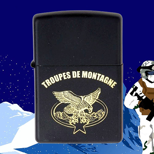 Zippo troupes montagne - zippo,