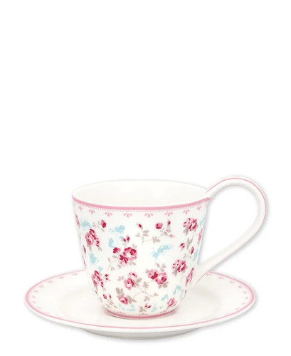 Set tazza tè piattini - e, di