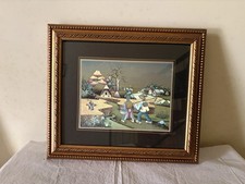 Quadro contadini stilizzati - quadro,