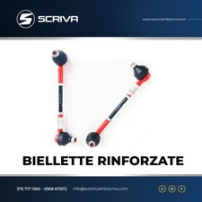 Kit Biellette Coppia Regolabili Barra Torsione Anteriore Fiat Panda (169) 2003-