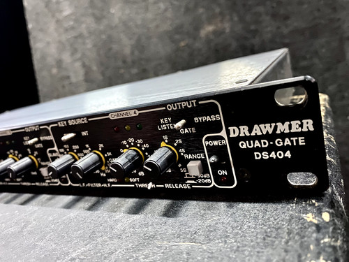 Drawmer 404 quad noise gate - drawmer, ds-404