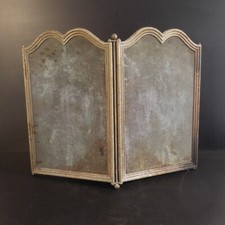 Protezione Para Fuoco Accessori Caminetto Rame Bronzo Art Deco N3959