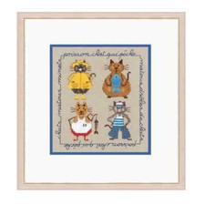 Kit punto croce Le Bonheur des