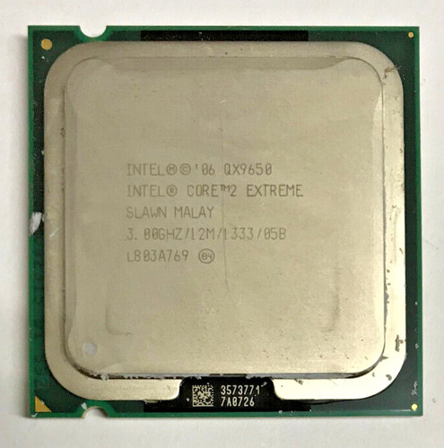 Intel core extreme - extreme, qx9650