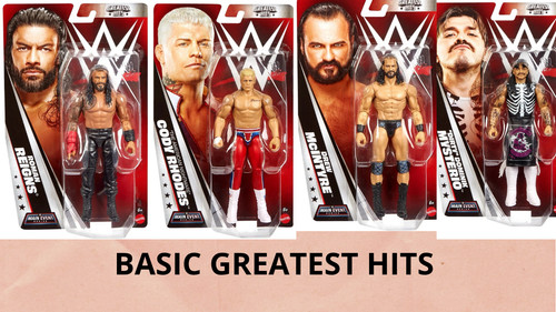 Wwe action figure serie - action, basic