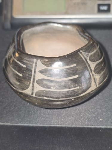 Vaso semi miniatura firmato - in,