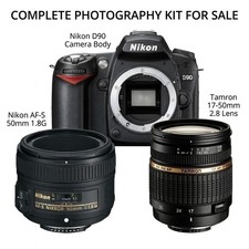 Kit completo: Nikon D90