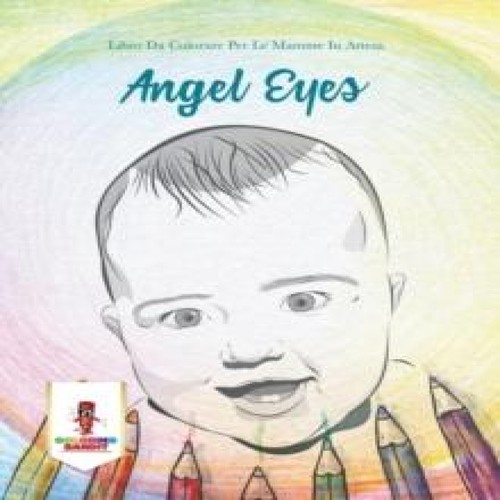 Angel eyes libro - angel, colorare