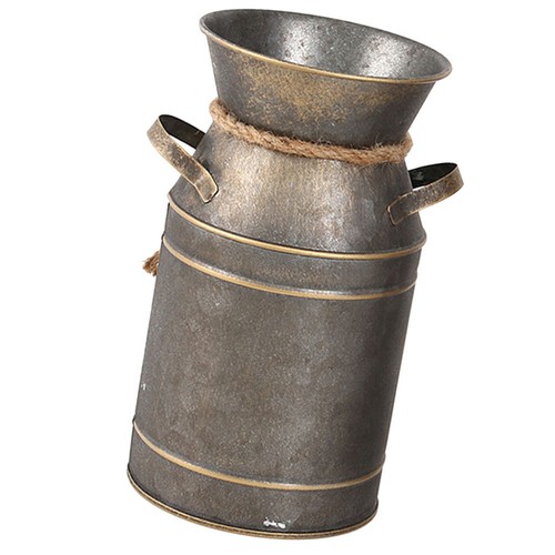 Vaso fiori ferro secchio - di,
