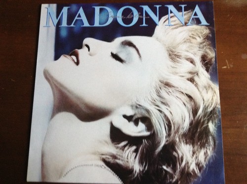 Madonna true blue lp 1986 - blue,