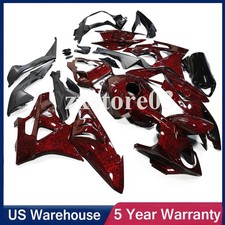 Red Forged Carbon Fiber