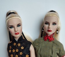 Integrity Toys Agnes Gisela Fashion Royalty Sister Moguls bambole nude limite club