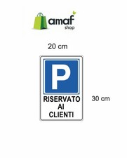 Cartello PARCHEGGIO RISERVATO