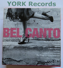 BEL CANTO - The Beautiful Voices Of Italian Opera - Ex Con 14 CD Set Bravissimo!