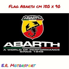Bandiera Flag logo Abarth cm
