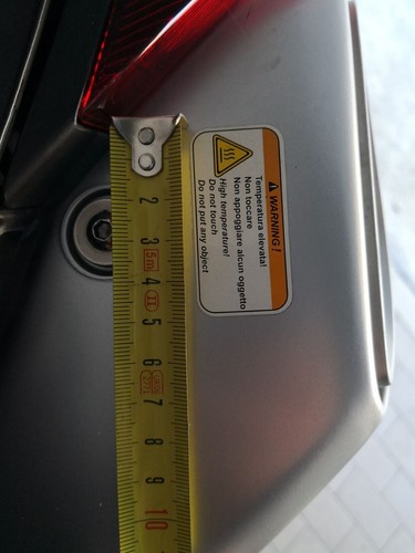 Aprilia dorsoduro 2011 - 2011, warning