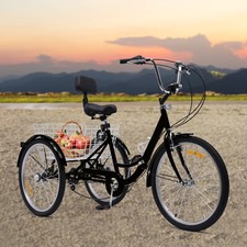 Bicicletta 24" 3 Ruote Adulti