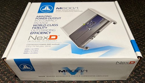Audio m600 amplificatore - jl, m600/1