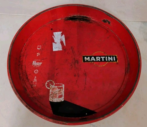 Vassoio vintage martini red - martini,