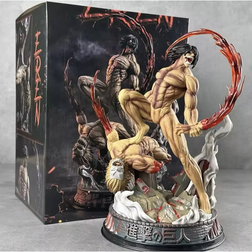 Action figure eren yeager - action,