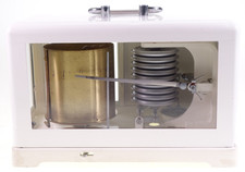Lambrecht Barografo Tipo 290 S4 Aneroide Lattine Penna a Tamburo Pressione Aria mB